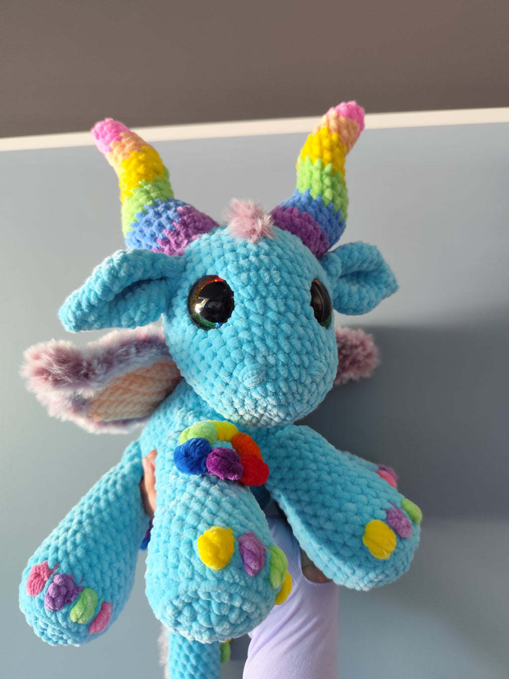 Rainbow der große Pride Drache (Sofortkauf)