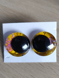 30mm Sicherheitsaugen Yellow Blossom (Sofortkauf)