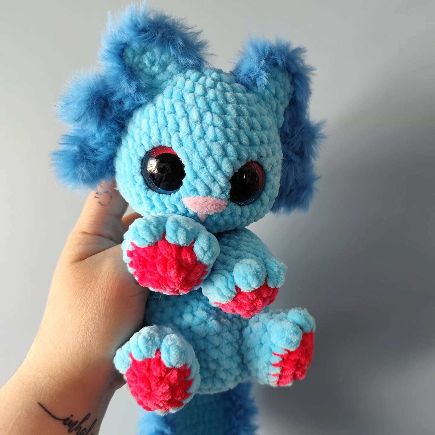 Bubblegum das Axolotl Kitty (Sofortkauf)